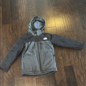 The North Face Gray Hooded Jacket
